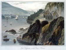 Near Kingswear, on the Dart, Devon 1825. Creator: William Daniell