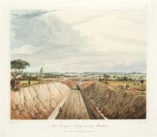 Near Liverpool, looking Towards Manchester 1831. Artist: Thomas Talbot Bury