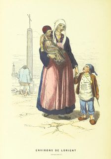 Near Lorient, (Morbihan), 1859. Creator: Pisan