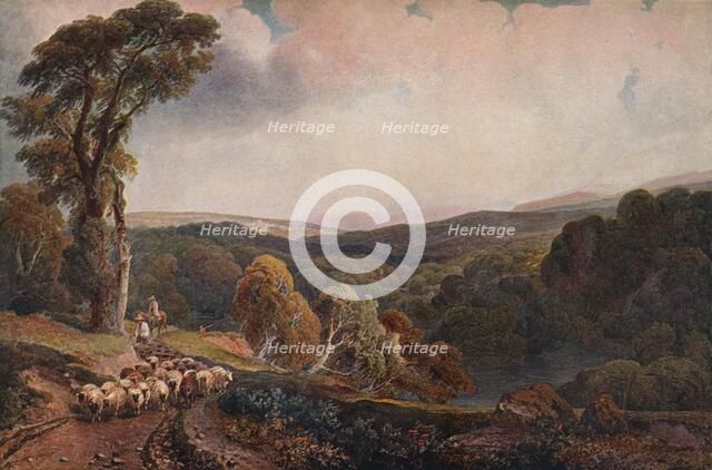 'Near Lowther Castle', c1818. Creator: Peter de Wint.