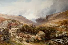 Near Llanbedr, Barmouth, 1872. Creator: Charles Thomas Burt