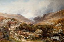 Near Llanbedr, Barmouth, 1872. Creator: Charles Thomas Burt