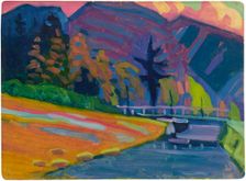 Near Oberau, 1908. Creator: Vassily Kandinsky