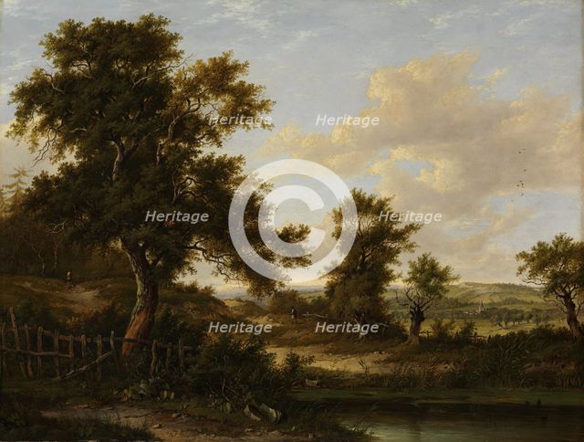 Near Penshurst, Kent, 1828. Creator: Patrick Nasmyth.