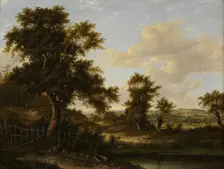 Near Penshurst, Kent, 1828. Creator: Patrick Nasmyth