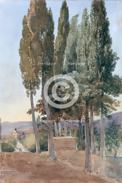 Near Porta Pinti, Florence, 1824. Creator: James William Giles.