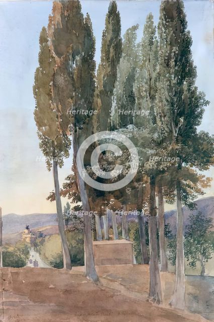 Near Porta Pinti, Florence, 1824. Creator: James William Giles.