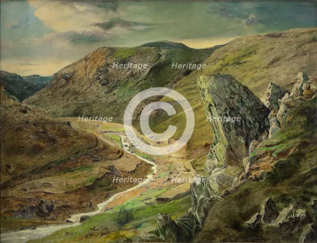 Near Rajec on the Morava, 1850.