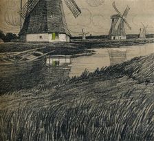 Near Rotterdam c1912. Artist: Ernest Bewlay