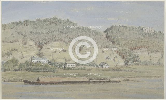 Near Schandau, 1873. Creator: Eugen Friedrich Peipers.