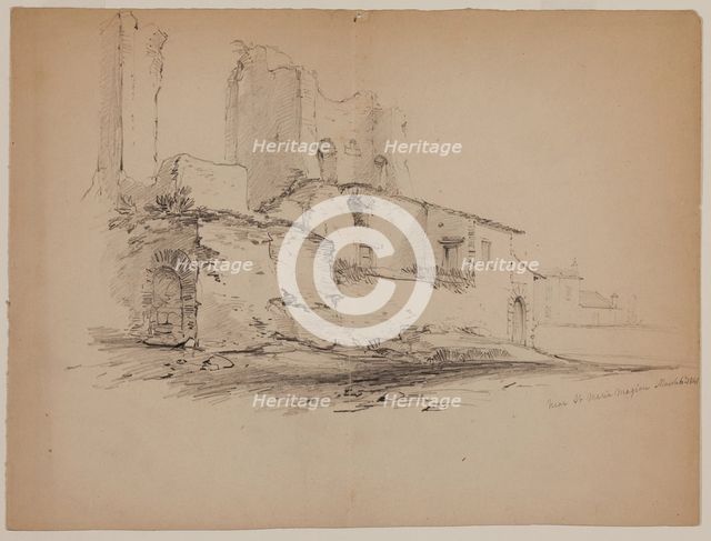 Near Saint Maria Magion, March 6th, 1841. Creator: John William Casilear.