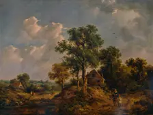 Near Sevenoaks, Kent 19th century, (1935). Artist: Richard Hilder