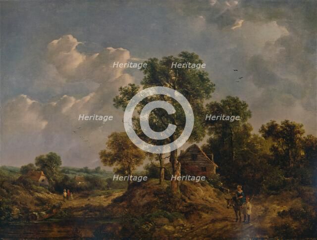 'Near Sevenoaks, Kent', 19th century, (1935). Artist: Richard Hilder.