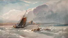 Nearing The Harbour c1820. Creator: Peter de Wint