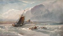 Nearing The Harbour c1820. Creator: Peter de Wint