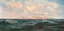 Nearing the Needles c1888, (c1902). Creator: Unknown