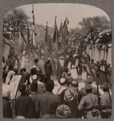 Nebi Musa procession c1900