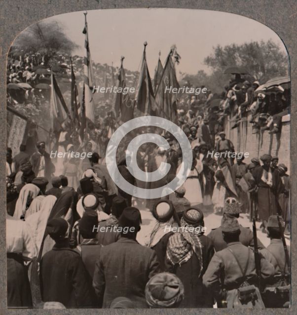 'Nebi Musa procession', c1900. Artist: Unknown.