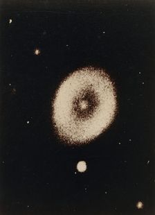 Nebuleuse de la Lyre, ca. 1885. Creators: Paul Henry, Prosper Henry