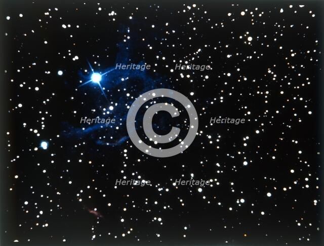 Nebulosity near the star Capella. Creator: NASA.