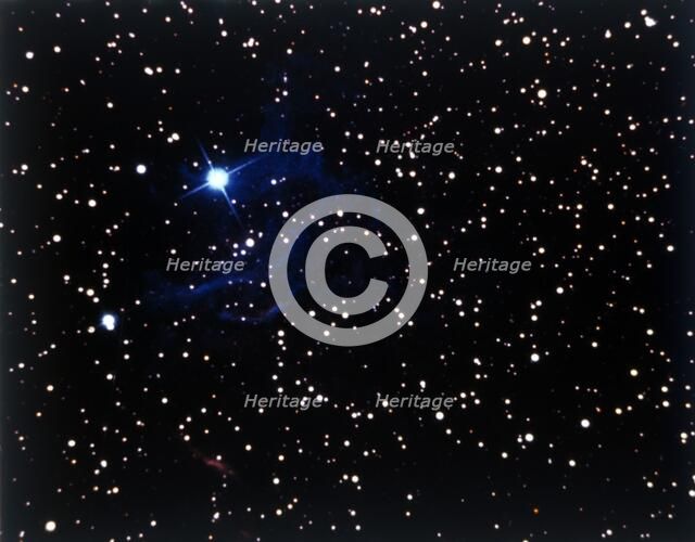 Nebulosity near the star Capella. Creator: NASA.