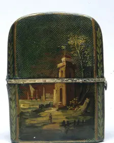 Necessaire with Scent Bottles, early 1800s. Creator: Unknown