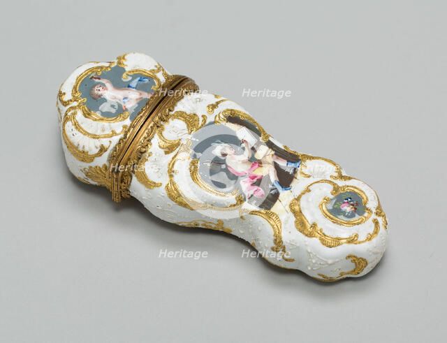 Nécessaire, England, c. 1770. Creator: Staffordshire Potteries.