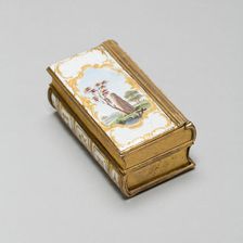 Nécessaire in the Form of Two Books, Bilston, 1765/85. Creator: Unknown
