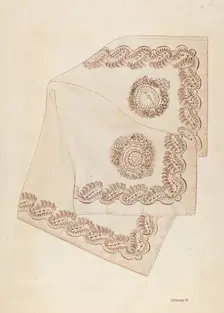 Neckerchief, 1937. Creator: Irene M. Burge