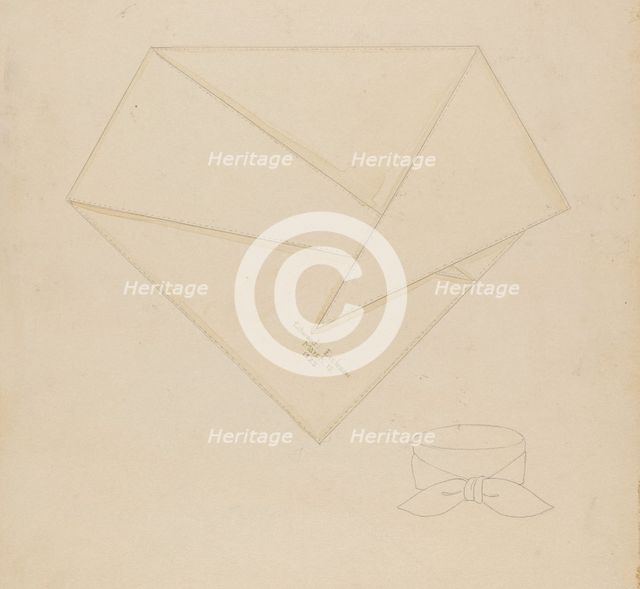 Neckerchief, c. 1937. Creator: Sylvia DeZon.