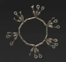 Necklace, 19th century. Creator: Unknown