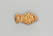 Necklace Bead in the Form of a Fish, 185-72 BC. Creator: Unknown