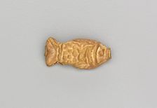 Necklace Bead in the Form of a Fish, 185-72 BC. Creator: Unknown