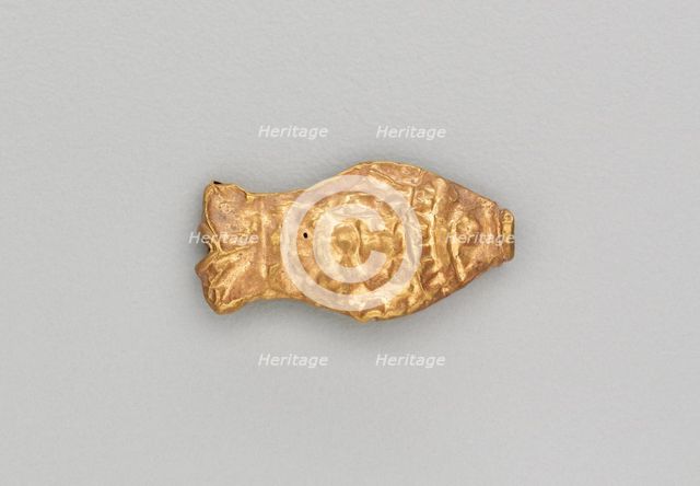 Necklace Bead in the Form of a Fish, 185-72 BC. Creator: Unknown.