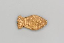 Necklace Bead in the Form of a Fish, 185-72 BC. Creator: Unknown