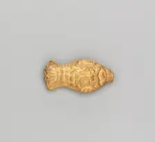 Necklace Bead in the Form of a Fish, 185-72 BC. Creator: Unknown