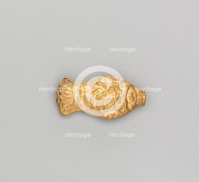Necklace Bead in the Form of a Fish, 185-72 BC. Creator: Unknown.