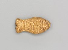 Necklace Bead in the Form of a Fish, 185-72 BC. Creator: Unknown