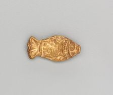 Necklace Bead in the Form of a Fish, 185-72 BC. Creator: Unknown