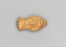 Necklace Bead in the Form of a Fish, 185-72 BC. Creator: Unknown