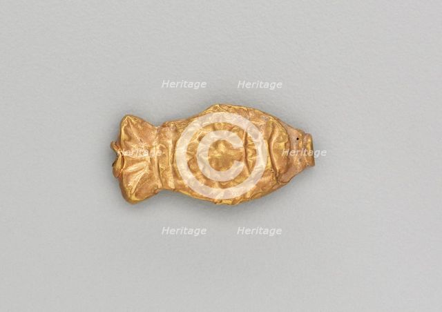 Necklace Bead in the Form of a Fish, 185-72 BC. Creator: Unknown.