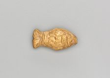 Necklace Bead in the Form of a Fish, 185-72 BC. Creator: Unknown