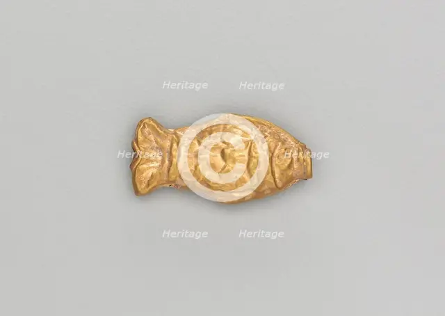 Necklace Bead in the Form of a Fish, 185-72 BC. Creator: Unknown.
