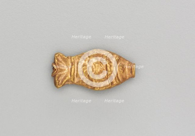 Necklace Bead in the Form of a Fish, 185-72 BC. Creator: Unknown.