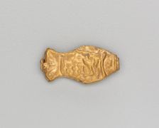 Necklace Bead in the Form of a Fish, 185-72 BC. Creator: Unknown