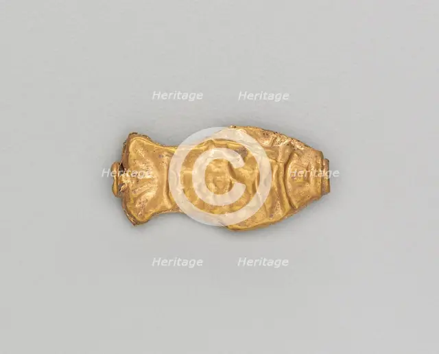 Necklace Bead in the Form of a Fish, 185-72 BC. Creator: Unknown.
