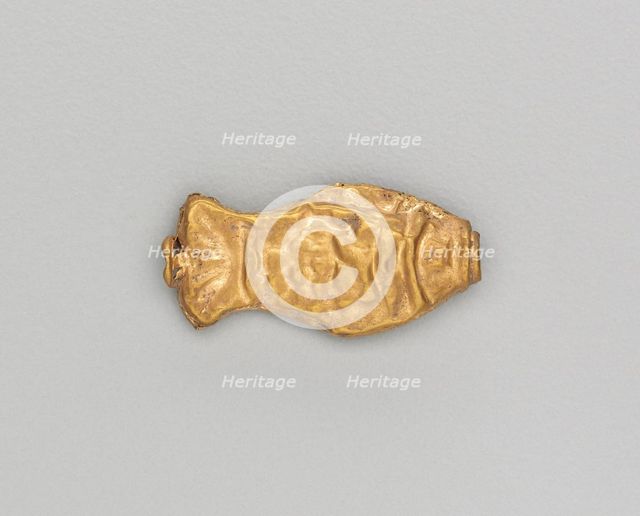 Necklace Bead in the Form of a Fish, 185-72 BC. Creator: Unknown.
