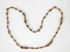 Necklace, Byzantine, 10th century. Creator: Unknown