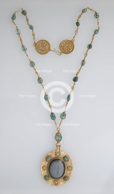 Necklace, Byzantine (?), 6th-8th century. Creator: Unknown.