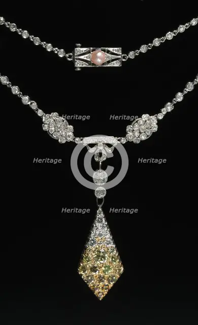 Necklace, c. 1900-20. Creator: Unknown.